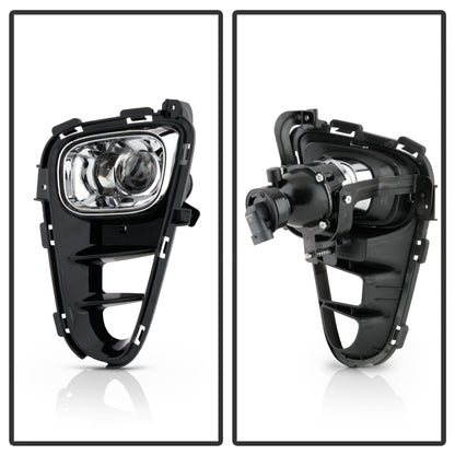 Spyder Kia Picanto 2018-2020 OEM Fog Lights W/Universal Switch - 9006(Included) - Clear 5087058 5087058 User 1