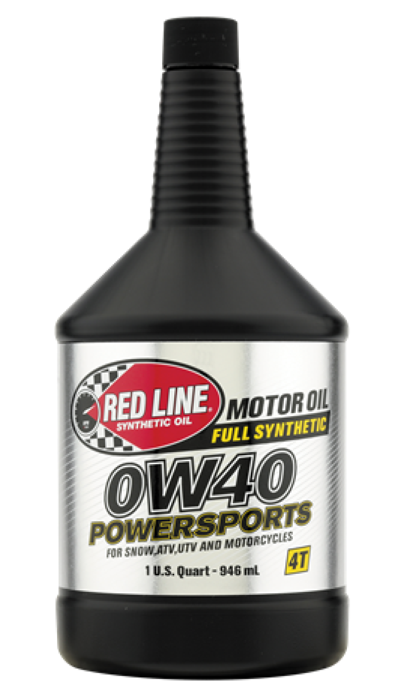 Red Line 0W40 Motor Oil Quart (For Four-Stroke Dirt Bikes/ATVs/Powersports Applications) 42204
