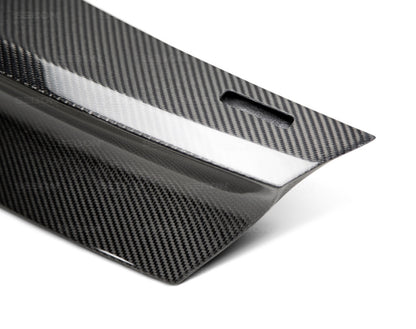 Seibon 14-15 Honda Civic Si Coupe OEM-Style Carbon Fiber Trunk Garnish TG14HDCV2DSI-OE TG14HDCV2DSI-OE Photo - Primary