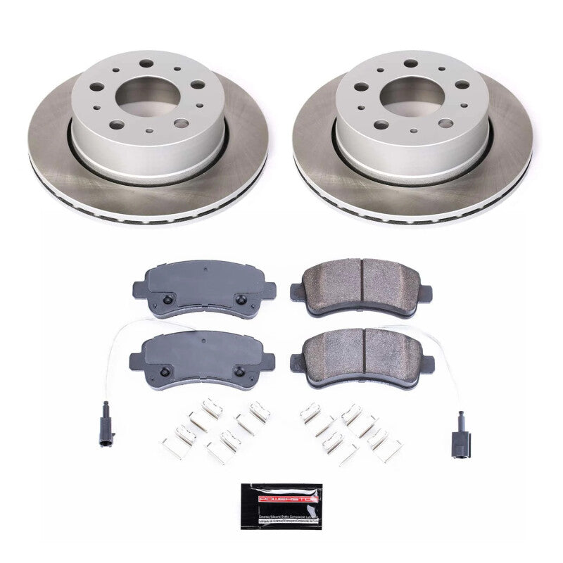 PowerStop Power Stop 14-15 Ram ProMaster 3500 Rear Semi-Coated Rotor Kit SC7313 SC7313 Photo - Primary