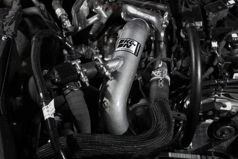 K&N Engineering K&N 2021+ Ford Bronco L4-2.3L Charge Pipe 77-1005KC 77-1005KC Photo - Mounted