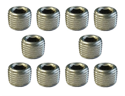 Torque Solution Stainless Steel 1/8 in NPT Plug: Universal 10 Pack TS-NPT-18.10 TS-NPT-18.10 Photo - Primary