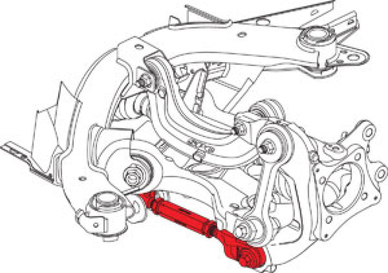 SPC Performance 15-20 Ford Mustang Toe Control Arm 72380 72380 Photo - Unmounted