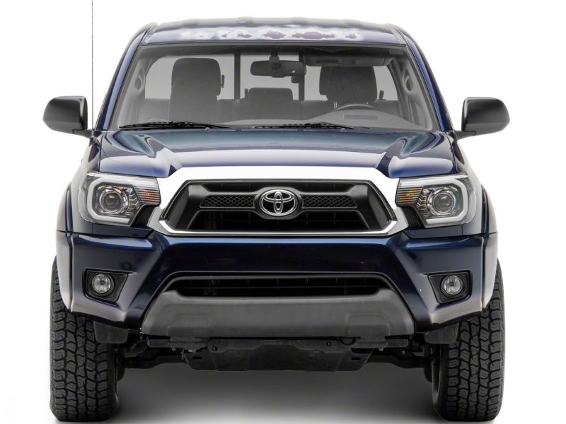 Raxiom 12-15 Toyota Tacoma Axial Series Projector Headlights w/ LED Bar- Blk Housing (Clear Lens) TT21849 TT21849 Photo - Close Up
