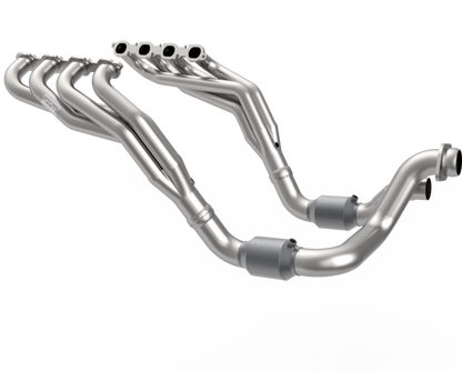 Kooks Headers Kooks 20-22 Ford F250 7.3L V8 / Ford F350 7.3L V8 1-7/8in x 3in SS Headers w/ H.O. Green Catted Conn 1400H440 1400H440 Photo - Primary