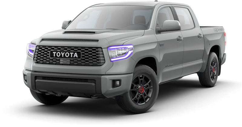 ORACLE Lighting Oracle 18-21 Toyota Tundra Dynamic ColorSHIFT Headlight DRL Upgrade Kit 1461-332 1461-332 Photo - Mounted