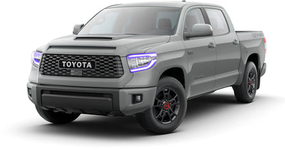 ORACLE Lighting Oracle 18-21 Toyota Tundra Dynamic ColorSHIFT Headlight DRL Upgrade Kit 1461-332 1461-332 Photo - Mounted