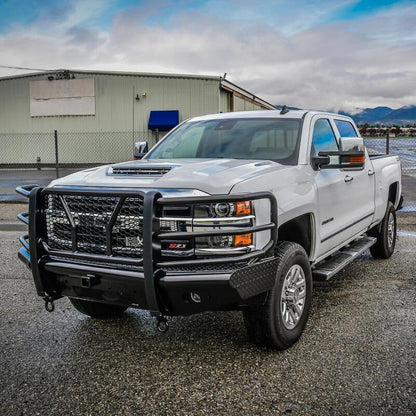 Westin/HDX Bandit 15-19 Chevrolet Silverado 2500/3500 Front Bumper - Black 58-31155 58-31155 Photo - Mounted