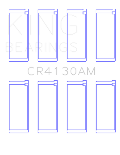 King Engine Bearings King Daihatsu HC, HD (Size STD) Rod Bearing Set CR4130AM CR4130AM Photo - Primary