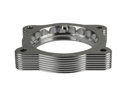 aFe 02-09 Chevrolet Trailblazer/ 02-09 GMC Envoy L6 4.2L Silver Bullet Throttle Body Spacer - Silver 46-34022 46-34022 Photo - Unmounted