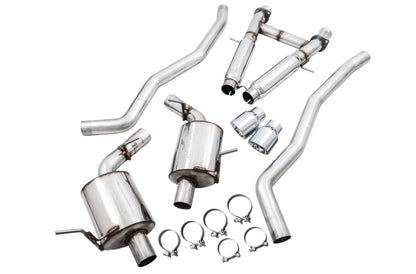 AWE Tuning 2020 Jeep Grand Cherokee SRT Touring Edition Exhaust - Chrome Silver Tips 3015-32123 3015-32123 Photo - out of package