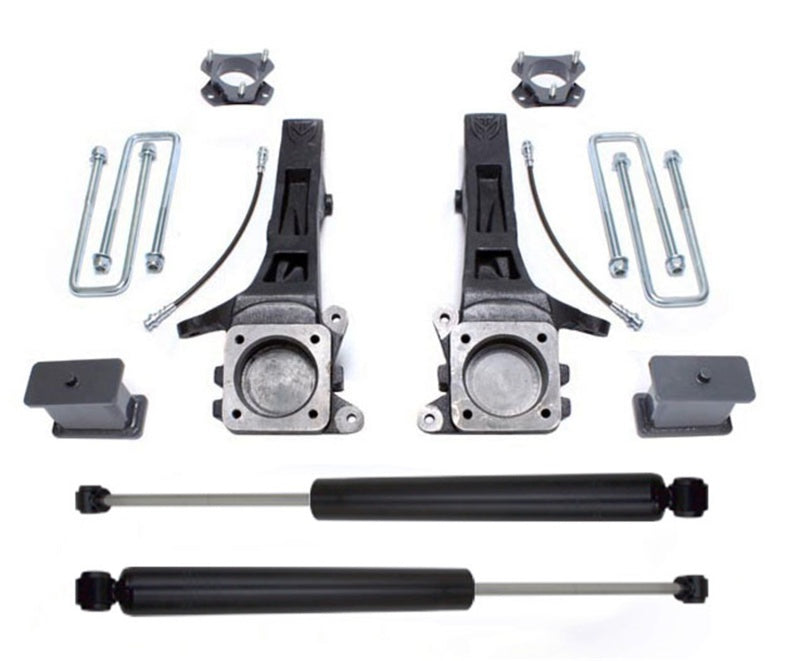 MaxTrac 05-18 Toyota Tacoma 2WD 6 Lug 6.5in/4in MaxPro Spindle Lift Kit w/MaxTrac Shocks K886864 K886864 Photo - Primary
