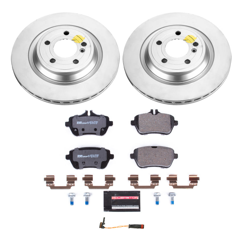 PowerStop Power Stop 15-16 Mercedes-Benz SL400 Rear Euro-Stop Brake Kit ESK6904 ESK6904 Photo - Primary