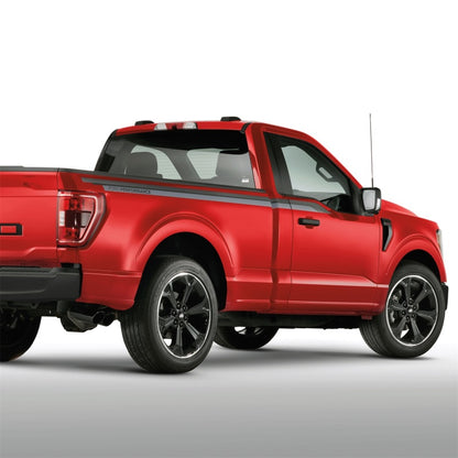 Ford Racing 15-23 F-150 22in Wheel Kit - Black w/Machined Face M-1007K-S2295B M-1007K-S2295B Photo - Mounted