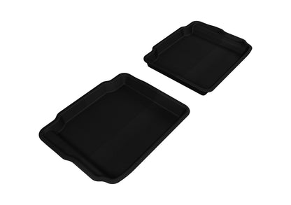 3D MAXpider 2010-2019 Ford Taurus Kagu 2nd Row Floormats - Black L1FR01821509 L1FR01821509 Photo - Primary