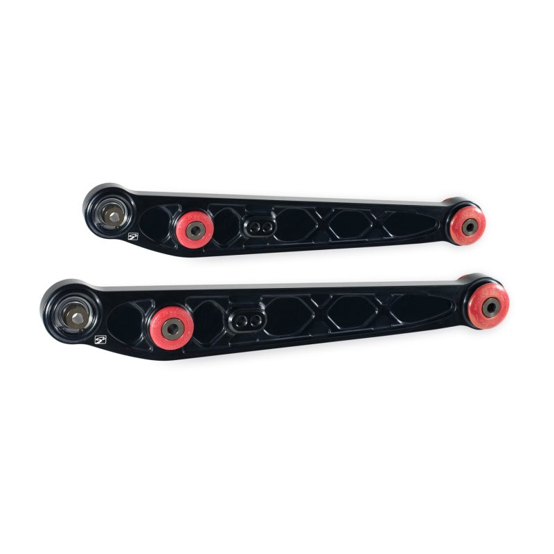 Skunk2 Black Alpha Series Rear Lower Control Arm Set - Honda/Acura EK 542-05-1295 Photo - Primary
