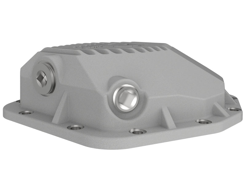 aFe Street Series Rear Differential Cover Raw w/Machined Fins 20+ Jeep Gladiator JT (Dana M220) 46-71190A 46-71190A Photo - Unmounted