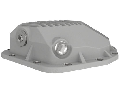 aFe Street Series Rear Differential Cover Raw w/Machined Fins 20+ Jeep Gladiator JT (Dana M220) 46-71190A 46-71190A Photo - Unmounted