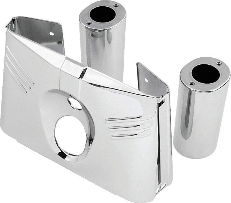 Bikers Choice 86-08 FLSTChrome 5 Piece Fork Cover Kit 491362 491362 Photo - Primary