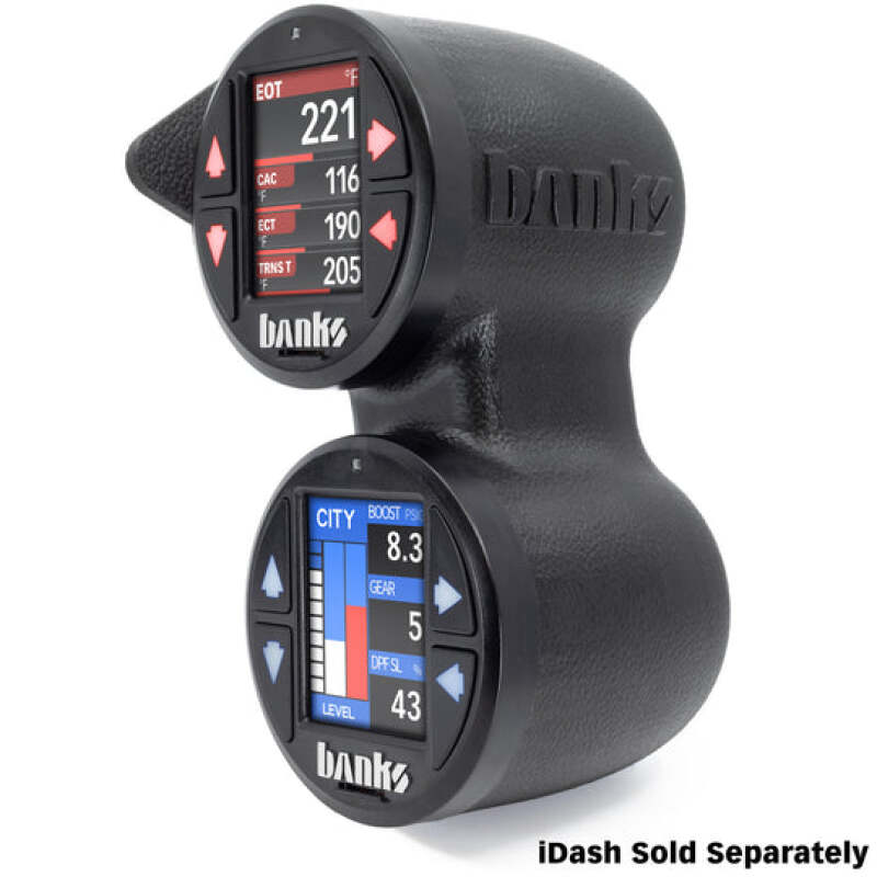 Banks Power 19-21 Chevy/GMC 1500 / 20-23 Chevy/GMC 2500/3500 - iDash Stealth Dual Pod Mount 52mm 63362 63362 User 1