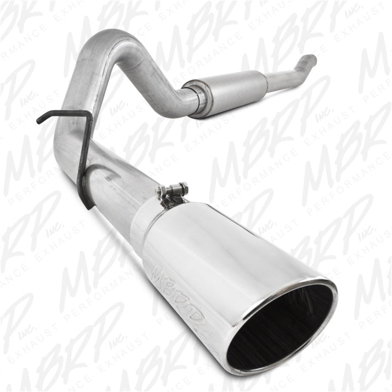 MBRP 2003-2007 Ford F-250/350 6.0L EC/CC Cat Back Single Side (Stock Cat) S6208AL Photo - Primary