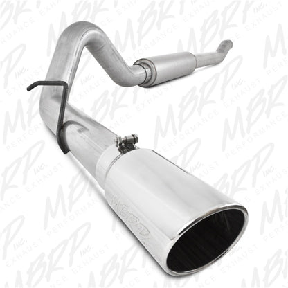 MBRP 2003-2007 Ford F-250/350 6.0L EC/CC Cat Back Single Side (Stock Cat) S6208AL Photo - Primary