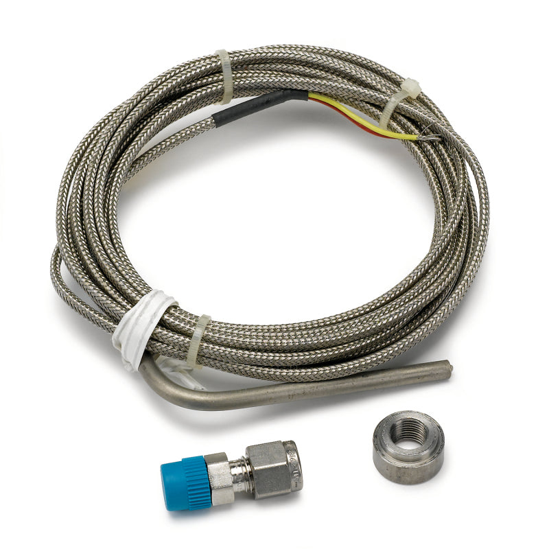 Autometer TC Kit, Type K, 3/16" Dia, Open Tip, 10ft, Incl. Stainless Comp. 5244 Photo - Primary