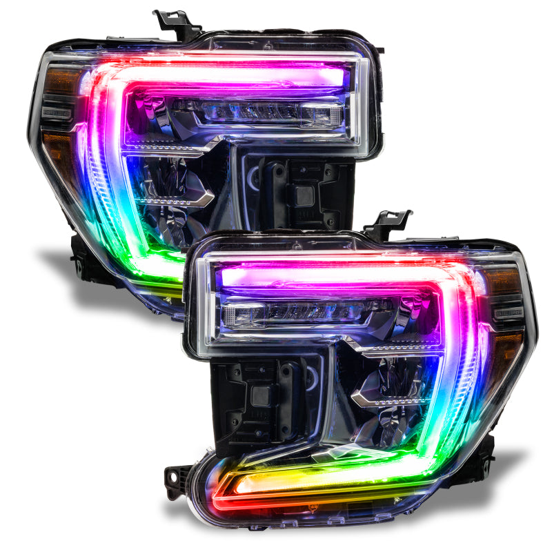 ORACLE Lighting Oracle 19-21 GMC Sierra 1500 RGB+W Headlight DRL Upgrade Kit - ColorSHIFT w/o Controller 1287-334 1287-334 Photo - Primary