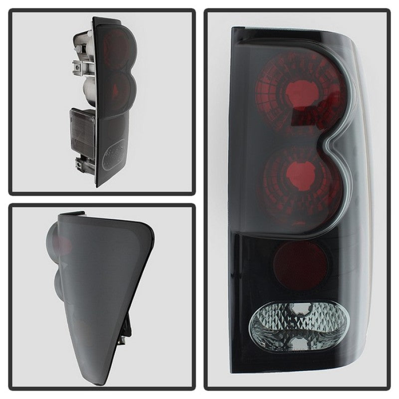 Spyder Nissan Titan 04-14 Euro Style Tail Lights Black Smoke ALT-YD-NTI04-BSM 5078223 5078223 User 1