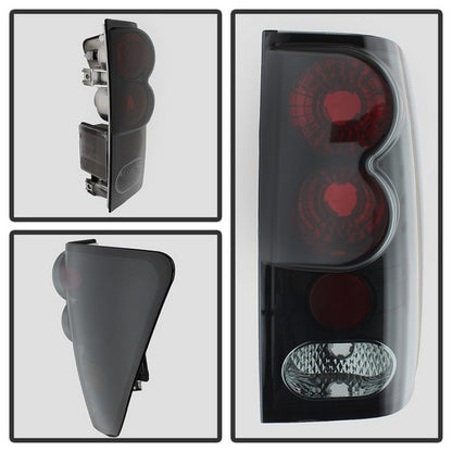 Spyder Nissan Titan 04-14 Euro Style Tail Lights Black Smoke ALT-YD-NTI04-BSM 5078223 5078223 User 1