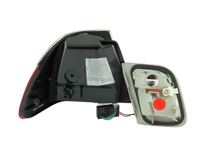 Anzo 1999-2001 BMW 3 Series E46 LED Tail lights Red/Clear 4pc 321004 Photo - Unmounted