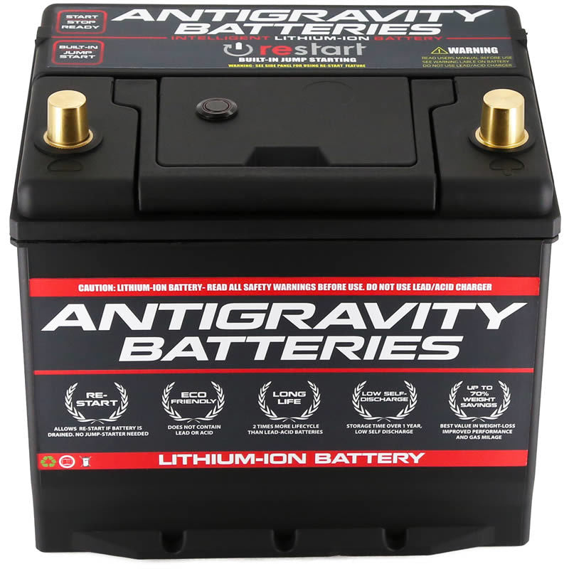 Antigravity Batteries Antigravity Group 24R Lithium Car Battery w/Re-Start AG-24R-60-RS