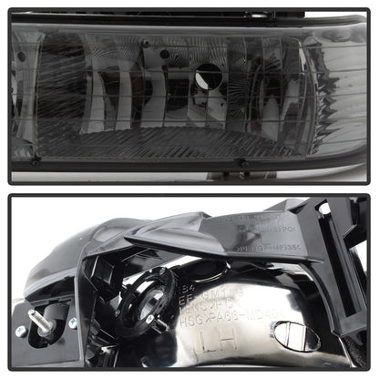 SPYDER Xtune Chevy TahOE 00-06 Amber Crystal Headlights Smoke HD-JH-CSIL99-SM 5064257 5064257 Photo - Unmounted