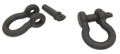 Fishbone Offroad D Ring 3/4In Gloss - Black 2 Piece Set FB21039 FB21039 Photo - out of package