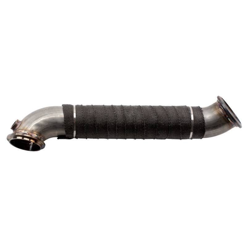 Wehrli 11-15 Chevrolet 6.6L LML Duramax 3in Stainless Down Pipe (V-Band Style) WCF100704 WCF100704 Photo - Primary