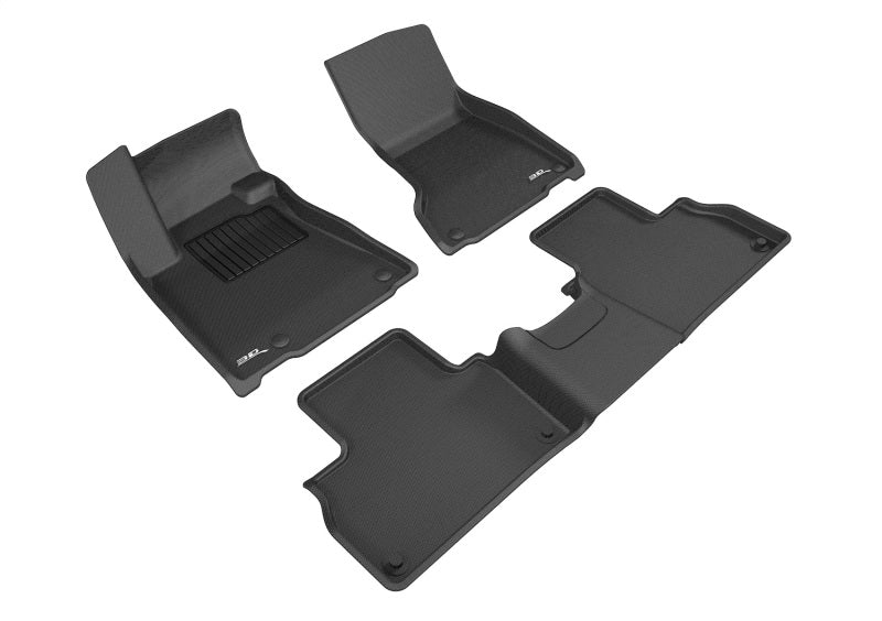 3D MAXpider 17-18 Maserati Levante Kagu Floor Mat- Black R1 R2 L1MR00401509 L1MR00401509 Photo - Primary