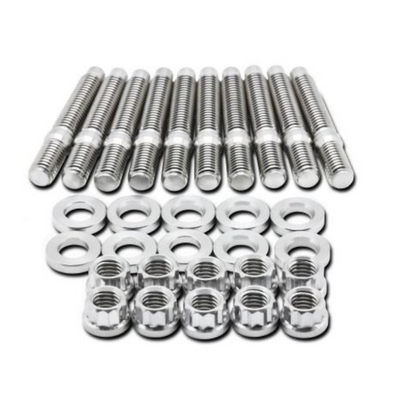 BLOX Racing SUS303 Stainless Steel Exhaust Manifold Stud Kit M8 x 1.25mm 45mm in Length - 7-piece BXFL-00307-7 BXFL-00307-7 User 1
