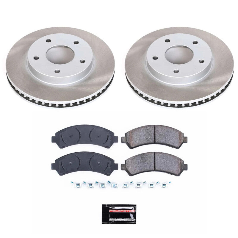 PowerStop Power Stop 97-01 Oldsmobile Bravada Front Semi-Coated Rotor Kit SC2004 SC2004 Photo - Primary