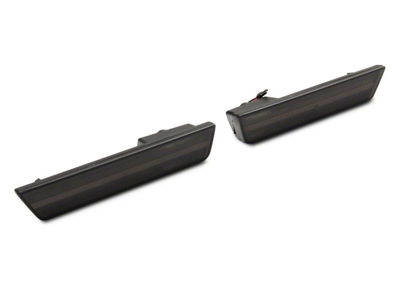 Raxiom 08-14 Dodge Challenger 11-14 Dodge Charger Axial Series LED Rear Side Marker Lights- Smoked CH7123 CH7123 Photo - Close Up