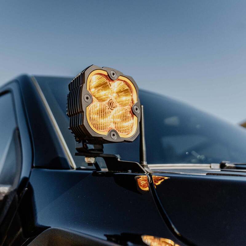 KC HiLiTES 2021+ Ford F150/Raptor/Lightning Gen 3 Pillar / Ditch Bracket Set 7337 7337 Photo - lifestyle view