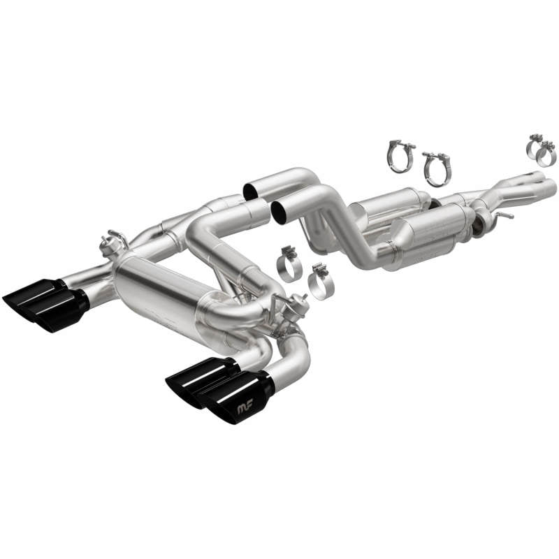 Magnaflow 21-22 Jeep Wrangler V8 6.4L Street Series Cat-Back Exhaust w/ Black Tips 19598 19598 Photo - Primary