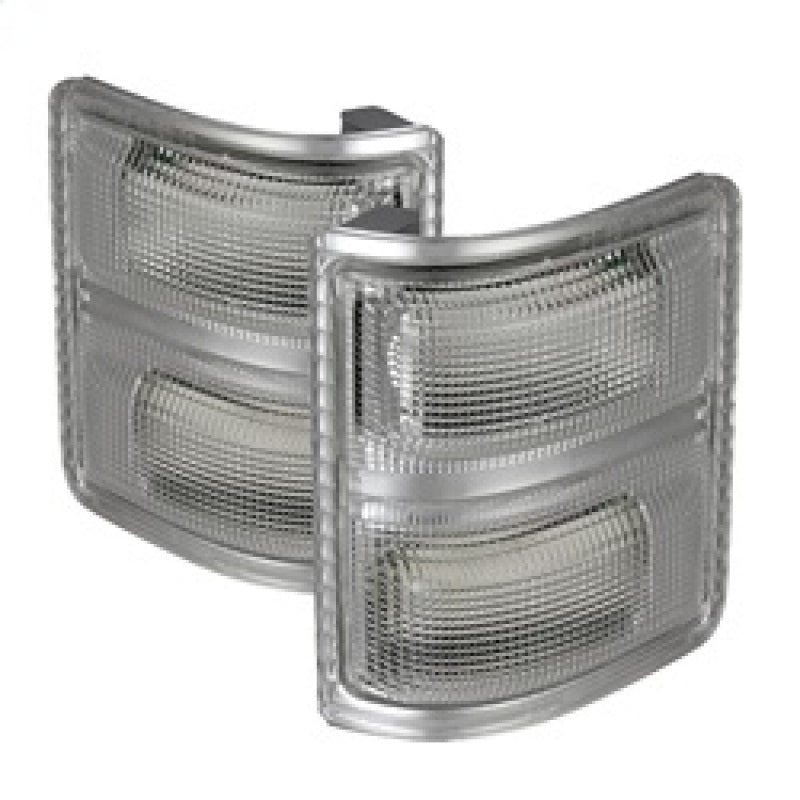 SPYDER xTune Ford Superduty 08-14 F250-F550 Amber LED Mirror Signal Lens - Clear ACC-LED-FDSD08-MR-C 9924736 9924736 Photo - Primary