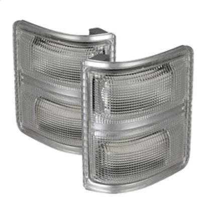 SPYDER xTune Ford Superduty 08-14 F250-F550 Amber LED Mirror Signal Lens - Clear ACC-LED-FDSD08-MR-C 9924736 9924736 Photo - Primary