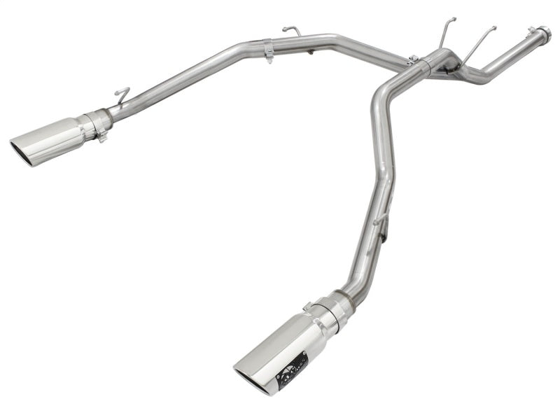 aFe  POWER 49-42041-P Large Bore-HD SS DPF-Back Exhaust System 49-42041-P Photo - Primary