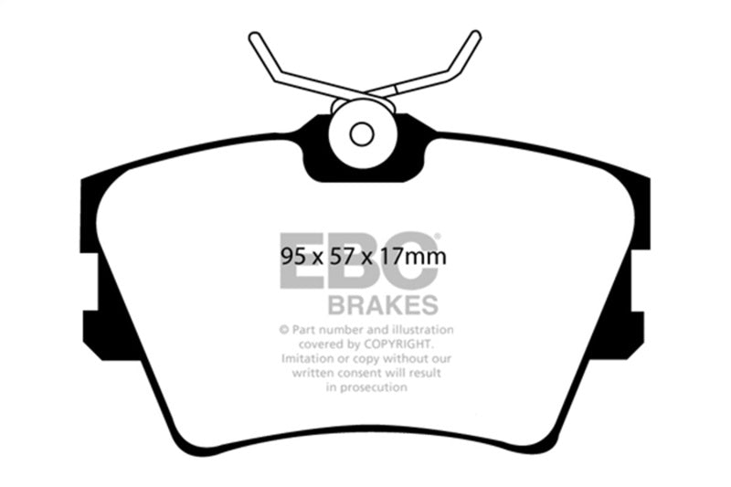 EBC Disc Brake Pad Set DP61102 Photo - Primary