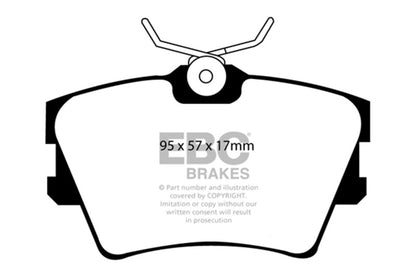 EBC Disc Brake Pad Set DP61102 Photo - Primary