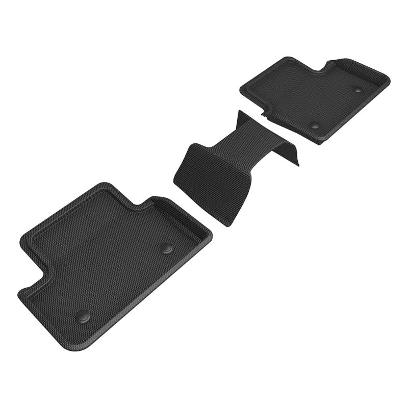 3D MAXpider BMW i5 (G60) 23-25 / 5 SERIES (G60) Kagu 2nd Row Floormat - Black L1BM15421509 L1BM15421509 Photo - Primary