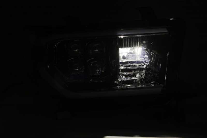 AlphaRex 07-13 Toyota Sequoia (w/Lvl Adj) NOVA LED Proj Headlights Plank Alpha Blk w/Seq Signal/RDL 880747 880747 User 3