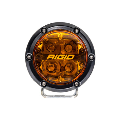 Rigid Industries 360-Series SAE Fog w/ Amber PRO Lens - White (Pair) 36123 Photo - Primary