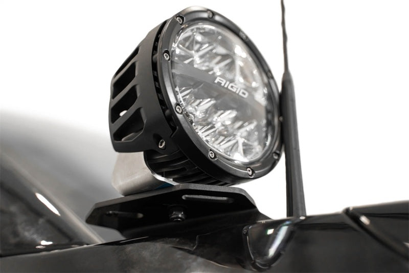 Addictive Desert Designs ADD 2021+ Ford F150 / 2021+ Ford F150 Raptor Ditch Light Brackets AC1901801NA AC1901801NA Photo - Mounted